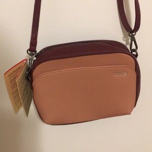 Totto Mauve Crossbody Bag